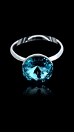 Show details for Cultured Swarovski Element Single Stone Fashion Rings