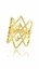 Show details for Trendy Style  None-Stone Gold Plated Fashion Rings