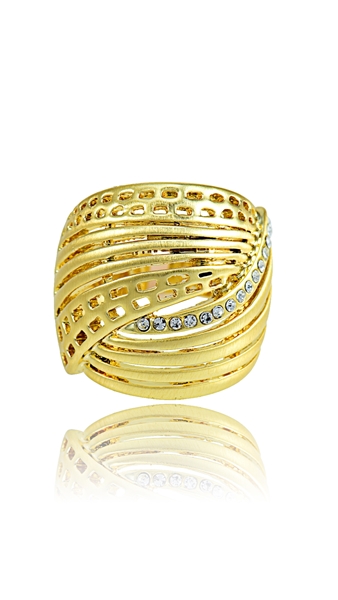 Picture of Widely Popular Zinc-Alloy Rhinestone Fashion Rings