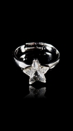 Show details for Cost Worthy Zinc-Alloy Swarovski Element Fashion Rings