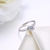 Picture of Shinning White Platinum Plated Fashion Rings