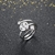 Picture of China Platinum Plated White Fashion Rings