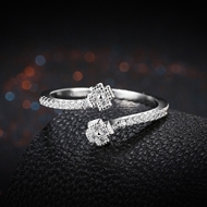 Picture of Hot Selling Platinum Plated White Fashion Rings