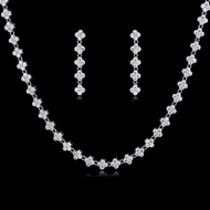 Picture of  Wedding Big Necklace And Earring Sets 1JJ050897S