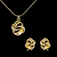 Show details for Zinc Alloy Artificial Crystal Necklace And Earring Sets 2YJ053535S