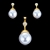 Picture of Artificial Pearl Party Necklace And Earring Sets 2YJ053573S