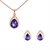 Picture of Zinc Alloy Casual Necklace And Earring Sets 2YJ053608S
