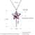 Picture of  925 Sterling Silver Star Pendant Necklaces 3LK053640N