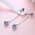 Picture of Simple Medium Dangle Earrings 3LK053662E