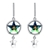 Picture of  Star 925 Sterling Silver Dangle Earrings 3LK053706E