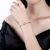 Picture of 925 Sterling Silver Cubic Zirconia Adjustable Bracelets 3LK053888B