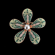 Picture of Artificial Crystal Classic Brooches 2YJ053976