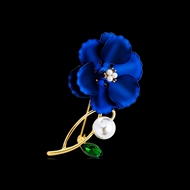 Picture of Flowers & Plants Artificial Pearl Brooches 2YJ054002