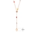 Picture of Zinc Alloy Artificial Crystal Y Necklaces 2YJ054017N