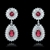 Picture of Luxury Cubic Zirconia Dangle Earrings 1JJ054507E