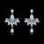 Picture of  Copper Or Brass Cubic Zirconia Chandelier Earrings 1JJ054517E