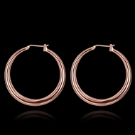 Picture of Attractive Rose Gold Plated Casual Big Hoop Earrings For Your Occasions