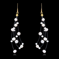 Picture of High End Luxury Party Dangle Earrings with 3~7 Day Delivery