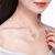 Picture of Female 925 Sterling Silver Swarovski Element Pendant Necklace