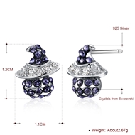 Picture of Women's 925 Sterling Silver Small Stud Earrings at Super Low Price