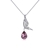 Picture of Irresistible Purple 16 Inch Pendant Necklace with No-Risk Return
