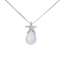 Show details for Wholesale Platinum Plated 16 Inch Pendant Necklace with No-Risk Return