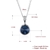 Picture of Staple Small Platinum Plated Pendant Necklace with Price