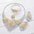 Picture of Luxury Copper or Brass 4 Piece Jewelry Set from Editor Picks