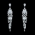 Picture of Wholesale Platinum Plated White Drop & Dangle Earrings with Speedy Delivery