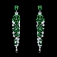 Show details for Luxury Green Drop & Dangle Earrings with Worldwide Shipping