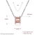 Picture of Staple Small Multi-tone Plated Pendant Necklace