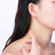 Picture of Origninal Medium Artificial Pearl Dangle Earrings