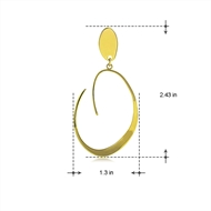 Picture of Origninal Casual Gold Plated Dangle Earrings