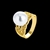 Picture of Attractive White Copper or Brass Fashion Ring For Your Occasions