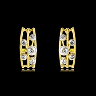 Picture of Bulk Gold Plated Artificial Crystal Stud Earrings Exclusive Online