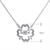 Picture of Featured White 925 Sterling Silver Pendant Necklace with Full Guarantee