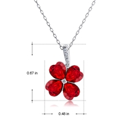 Picture of Clover 16 Inch Pendant Necklace of Original Design