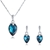 Picture of Trendy Platinum Plated Casual Necklace and Earring Set with No-Risk Refund