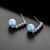 Picture of Sparkly Casual Swarovski Element Pearl Stud Earrings