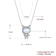 Picture of Fashion 16 Inch Pendant Necklace with Wow Elements