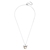 Picture of Fashion Swarovski Element Platinum Plated Pendant Necklace