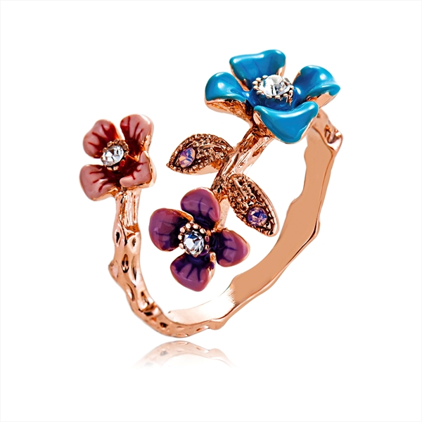 Medium Gold Plated Fashion Ring in Bulk