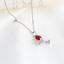 Show details for Most Popular Swarovski Element Platinum Plated Pendant Necklace