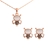 Picture of Low Cost Zinc Alloy White Necklace and Earring Set with Low Cost