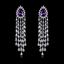 Show details for Copper or Brass Big Dangle Earrings from Certified Factory