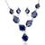 Picture of Good Performance Big Platinum Plated 2 Pieces Jewelry Sets