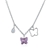 Picture of Distinctive Purple Fashion Pendant Necklace with Low MOQ