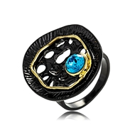 Picture of Classic Multi-tone Plated Fashion Ring for Girlfriend