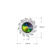 Picture of Brand New Colorful Small Stud Earrings with SGS/ISO Certification