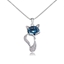Show details for Fascinating Dark Blue Fox Collar 16 OR 18 Inches
